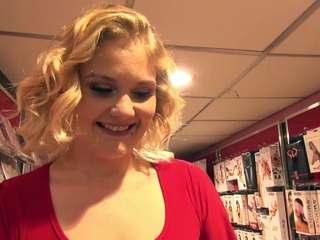 Sophie's crafty time with a sweeping who is a hot big pair